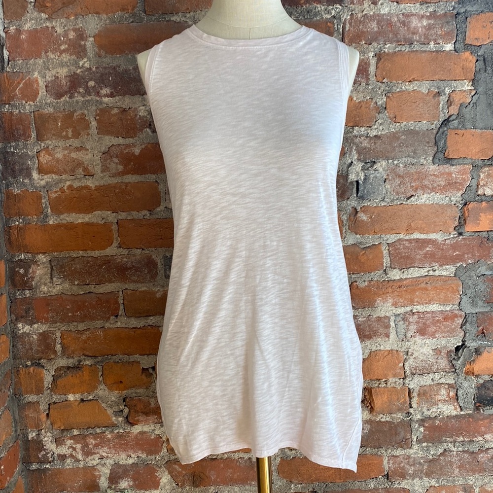 Athleta Light Pink Long Tank
